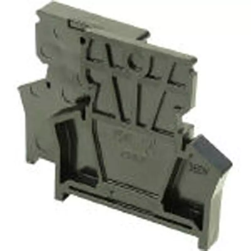 Toyo Giken End Plate for Terminal Block 600 V AC/DC Insulation Resin (UL94V-0) Black PTW-SS10, PSWL-1