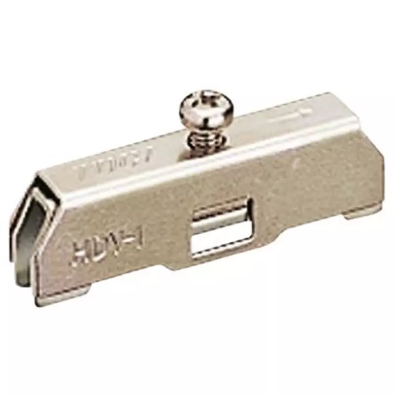 Toyo Giken DIN Rail Mounting Terminal Accessories End Stop AM Series 1 Bag Iron HDV-1 (2 Pcs)