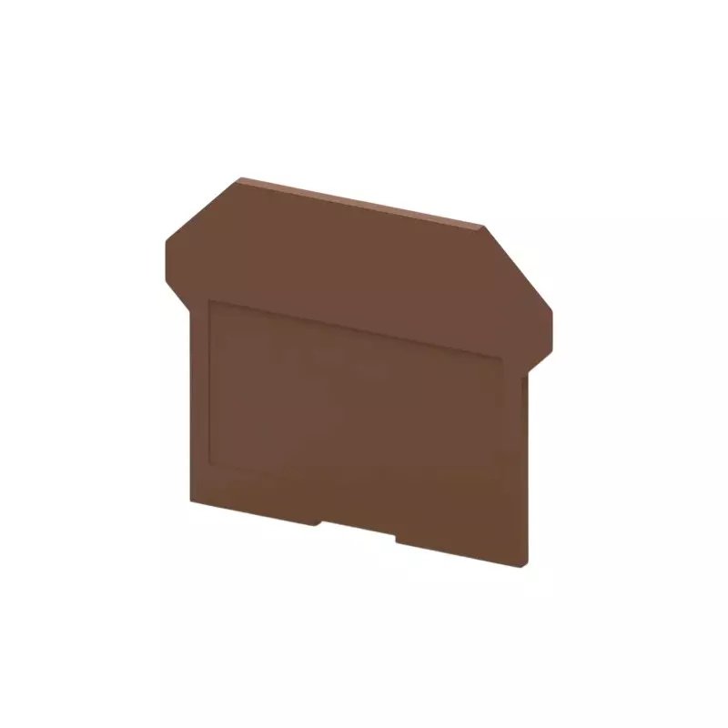 Connectwell End Plate Polyamide Terminal Block Side Mount for CTS2.5UN & CTS4UN, EP2.5/4UNBR