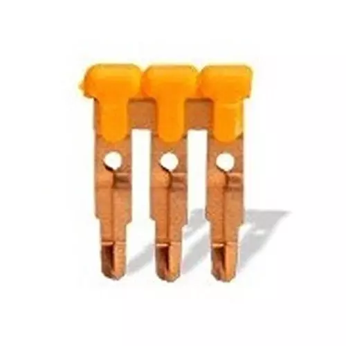RS PRO Jumper Orange Copper, 102375 (Pack of 100 Pcs)