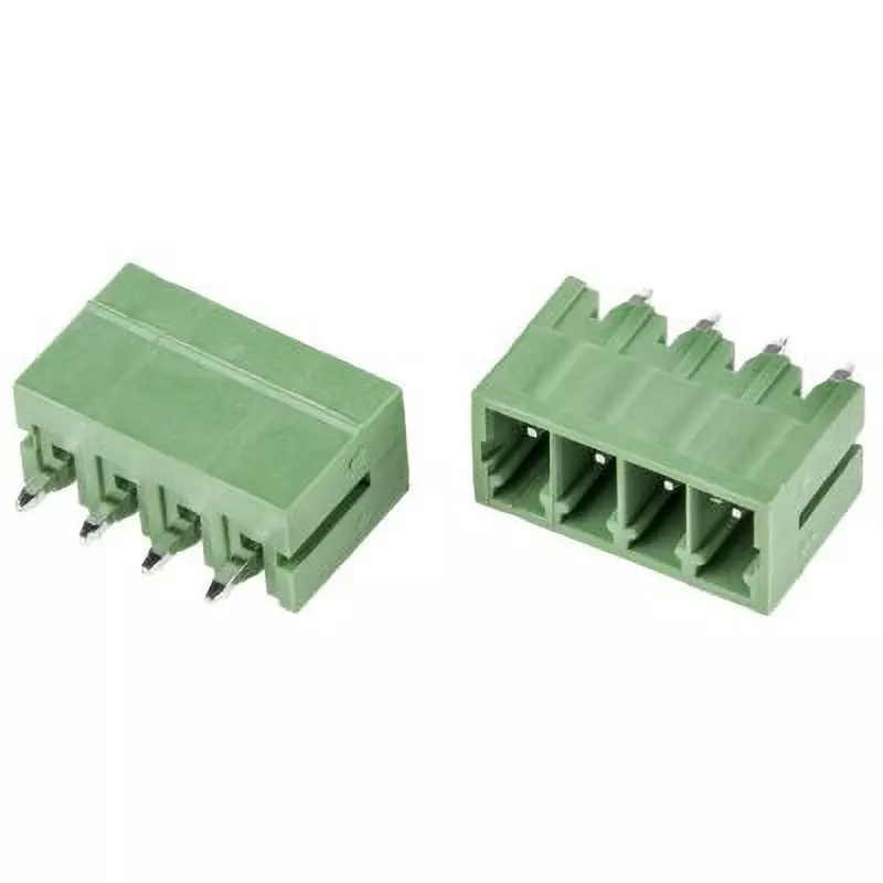 RS PRO Terminal Block PCB Mounting 200 V Rated Voltage, 897-1039 (Pack of 10)