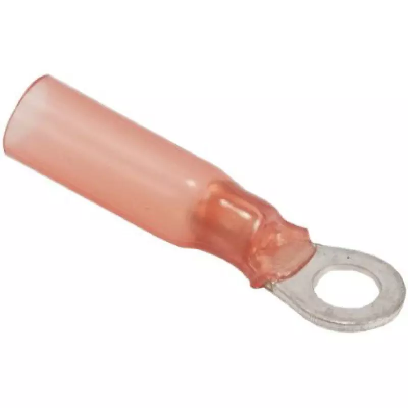 TE CONNECTIVITY Dielectric Crimp Terminal 22 AWG Minimum Wire Size, 224793-000 (Pack of 50)