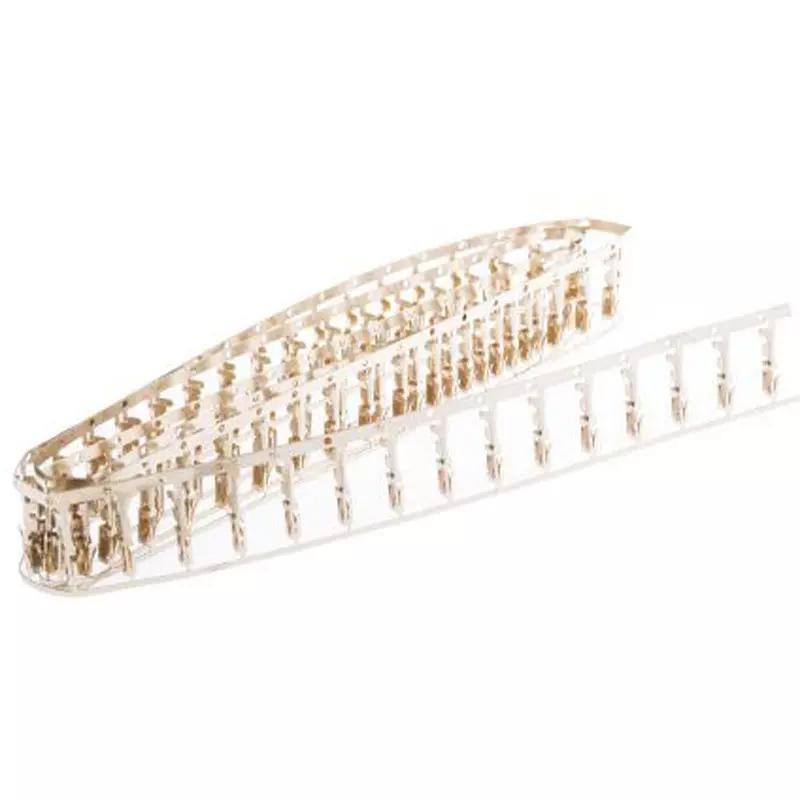 TE CONNECTIVITY Crimp Terminal Female Crimping Connection, 280621-2 (Pack of 100)