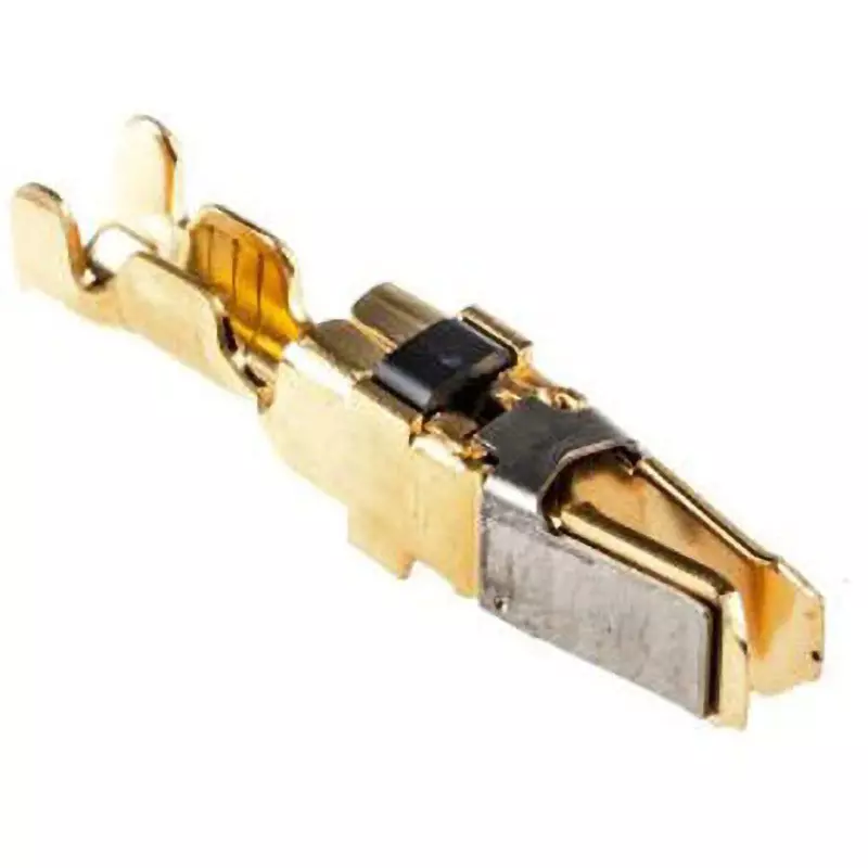 TE CONNECTIVITY Crimp Terminal Female Crimping Connection, 66740-6 (Pack of 100)