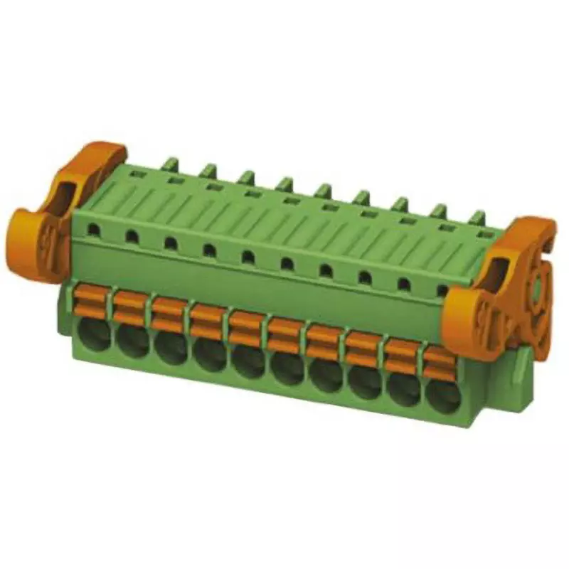 Phoenix Contact PCB Terminal Block 8 Amp Rated Current 3.81 mm Cell Spacing, 1817482 (Pack of 10)