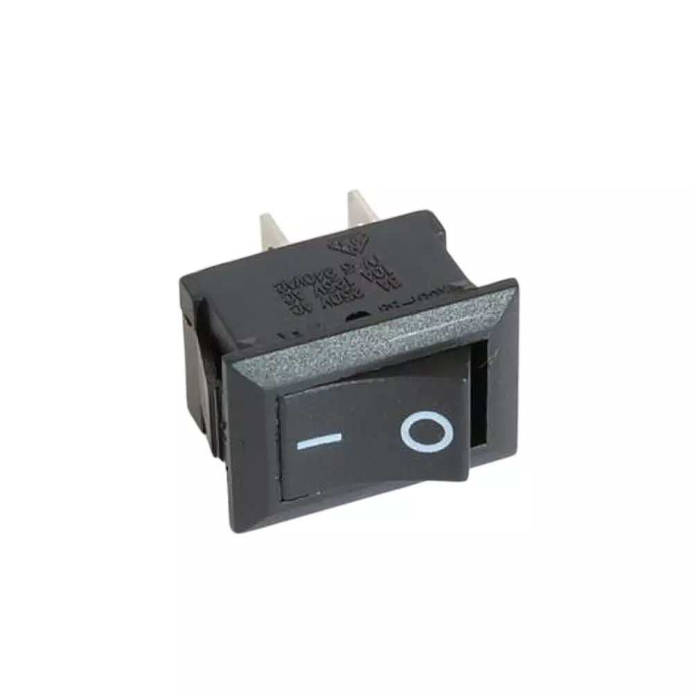 GB Wave Switch Tab Terminal AC250V-6 A Rating Rectangle Operation Mechanism Panel Snap-in Surface, KCD1-AP-101012BBA