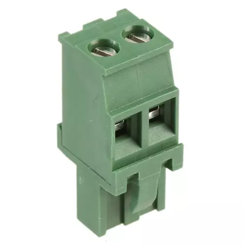 MULTICOMP PRO Pluggable Terminal Blocks TERMINAL BLOCK, PLUGGABLE, 2POS, 14AWG, MC000184