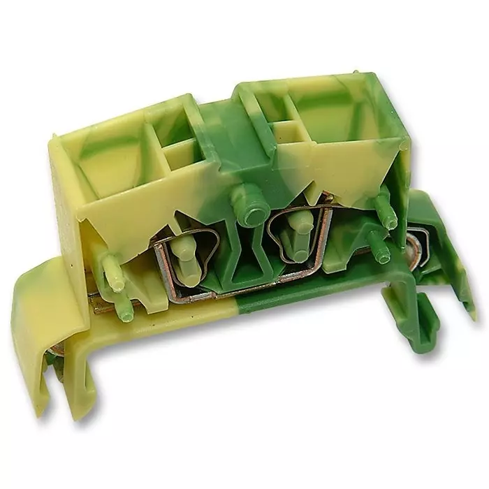 Wago TERMINAL BLOCK, DIN RAIL, 2POS, 12AWG, 264-737