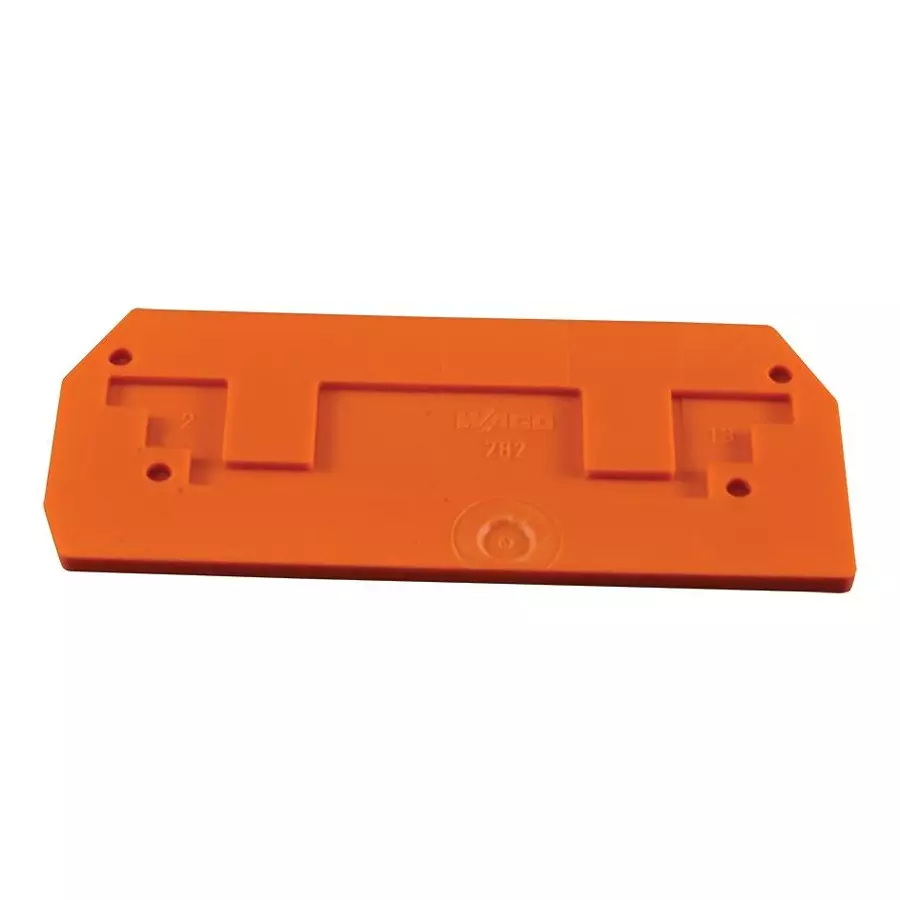Wago END PLATE, RAIL MOUNTED TERMINAL BLOCK, 282-328.