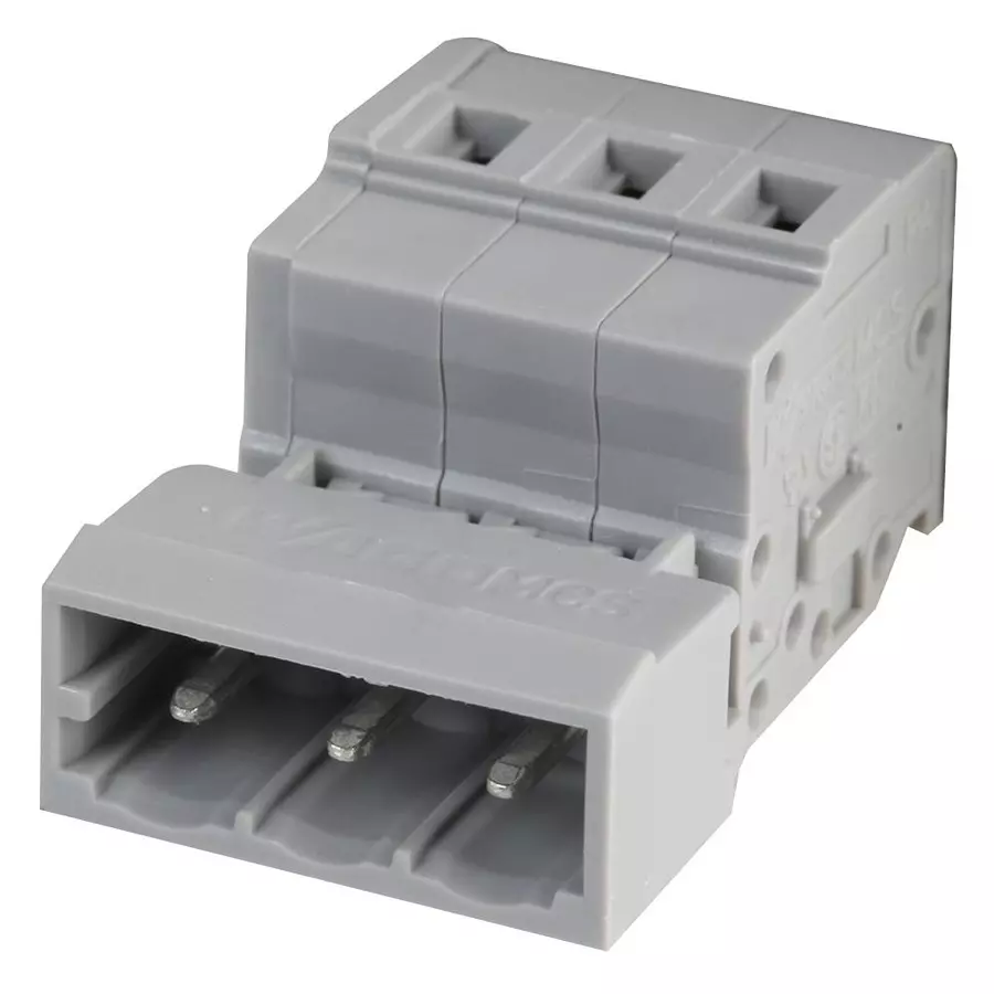 Wago TERMINAL BLOCK, PLUGGABLE, 3POS, 12AWG, 231-603