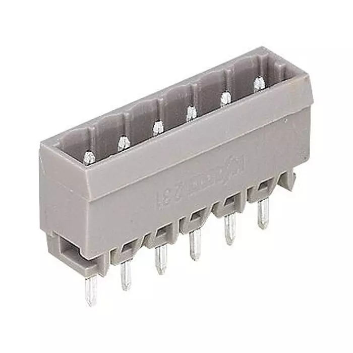 Wago TERMINAL BLOCK, HEADER, 6POS, TH, 231-136/001-000