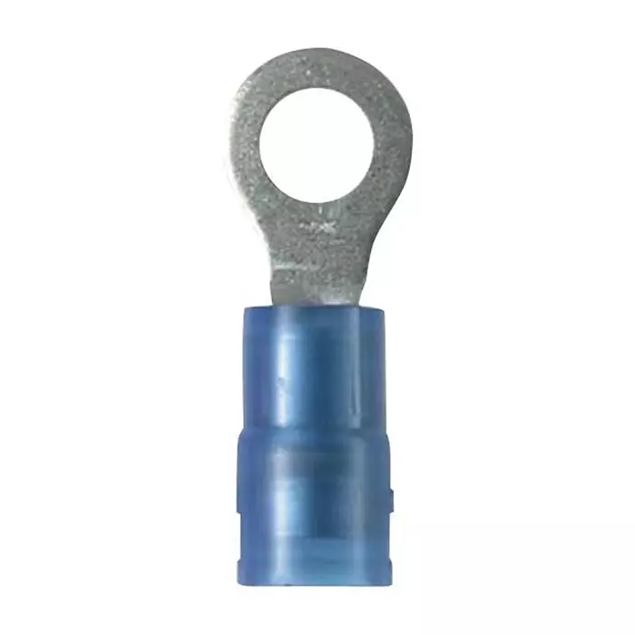 PANDUIT Ring Crimp Terminals TERMINAL, RING TONGUE, 3/8", 14AWG, PNF14-38R-L