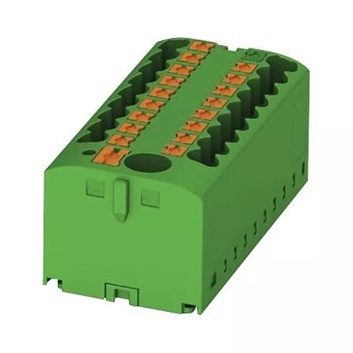 Phoenix Contact Power Distribution Blocks TB, POWER DISTRIBUTION, 7POLE, 12 AWG, 3273338
