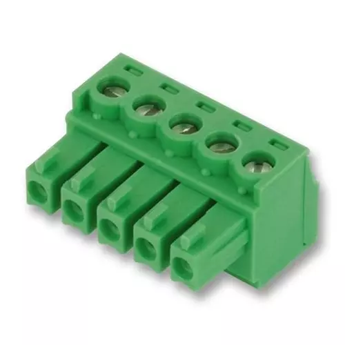 Phoenix Contact Pluggable Terminal Blocks TERMINAL BLOCK, PLUGGABLE, 6POS, 16AWG, 1803617