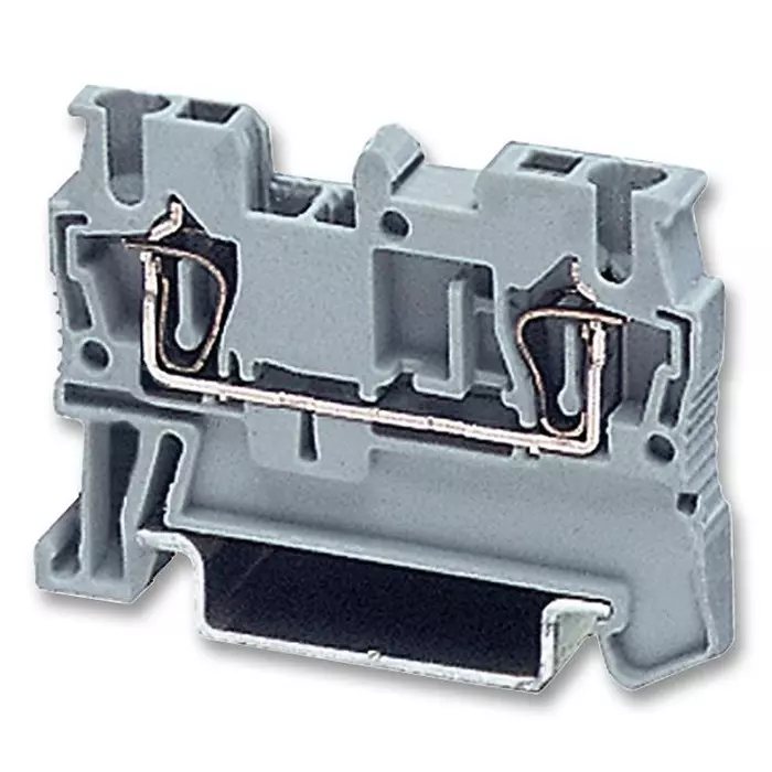 Phoenix Contact DIN Rail Terminal Blocks TERMINAL BLOCK, DIN RAIL, 2POS, 10AWG, 3031212