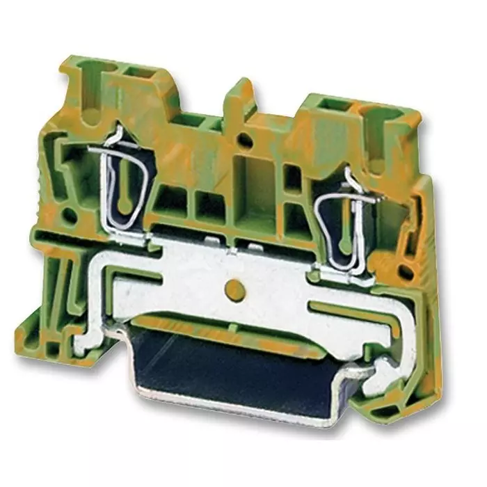 Phoenix Contact DIN Rail Terminal Blocks TERMINAL BLOCK, DIN RAIL, 2POS, 28-12AWG, 3031238