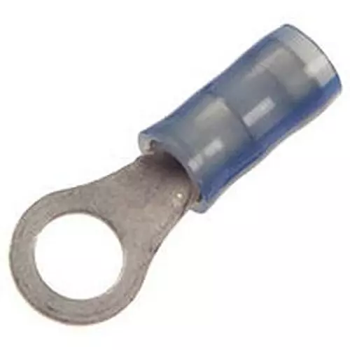 AMP - TE CONNECTIVITY TERMINAL, RING TONGUE, #10, 6AWG, BLUE, 324046