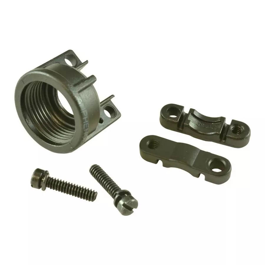 AMPHENOL INDUSTRIAL CABLE CLAMP, 97 MIL-C-5015 CONNECTOR, 97-3057-1007(621).