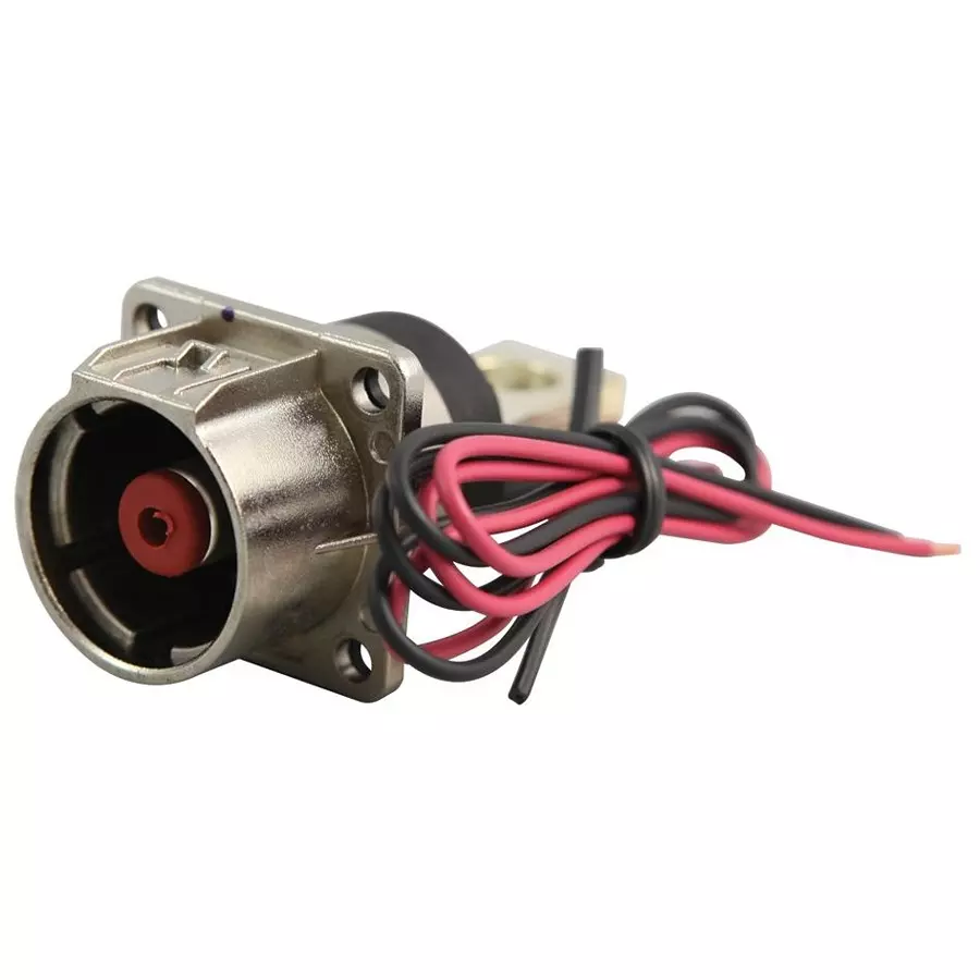 AMPHENOL INDUSTRIAL CONNECTOR, RECTNGLR, RCPT, 1POS, PANEL, PL00W-301-10D10