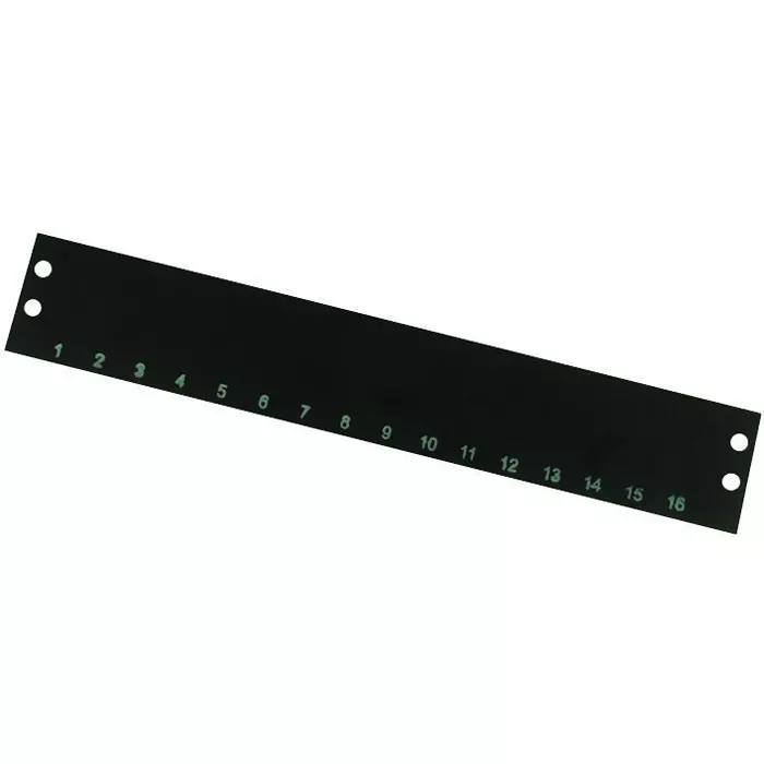 CINCH CONNECTIVITY SOLUTIONS TERMINAL BLOCK MARKER, 1 TO 16, 11.13MM, MS-16-141