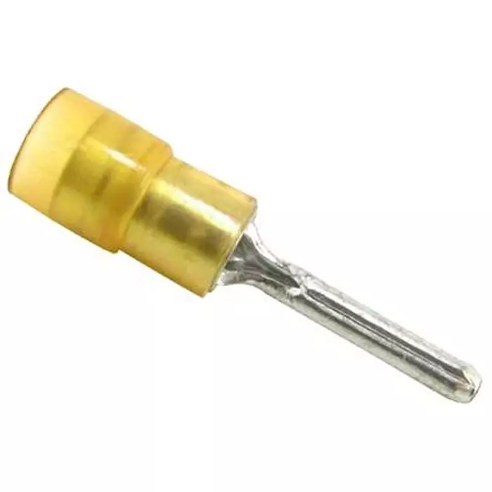ABB - THOMAS & BETTS TERMINAL, PIN, CRIMP, YELLOW, 12-10AWG, TV10-14PT-XV