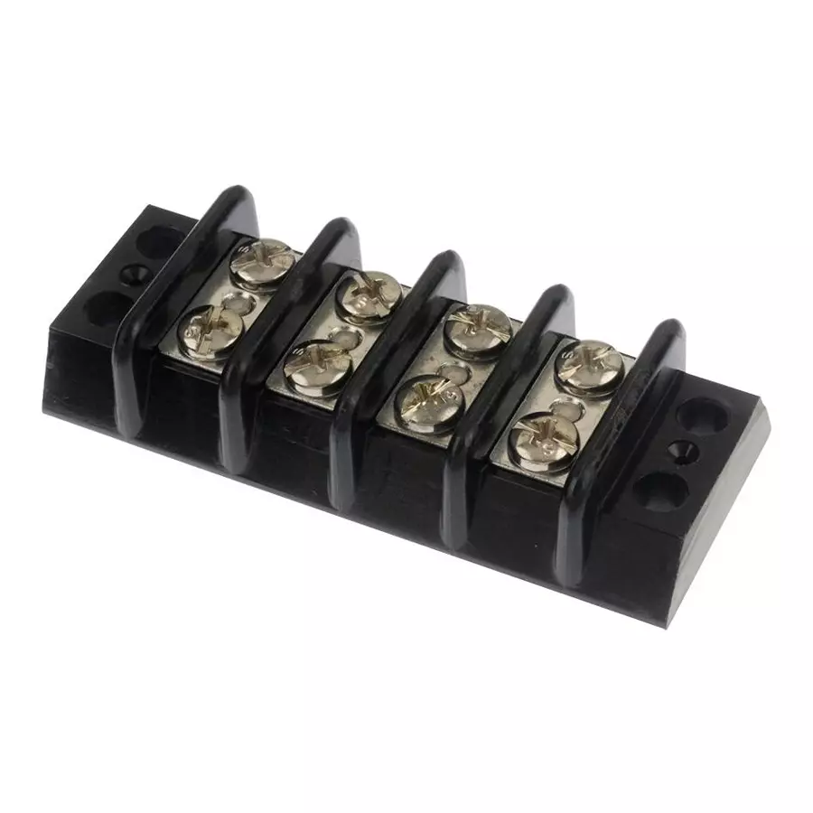 MARATHON SPECIAL PRODUCTS TERMINAL BLOCK, BARRIER, 4 POSITION, 14-10AWG, 304