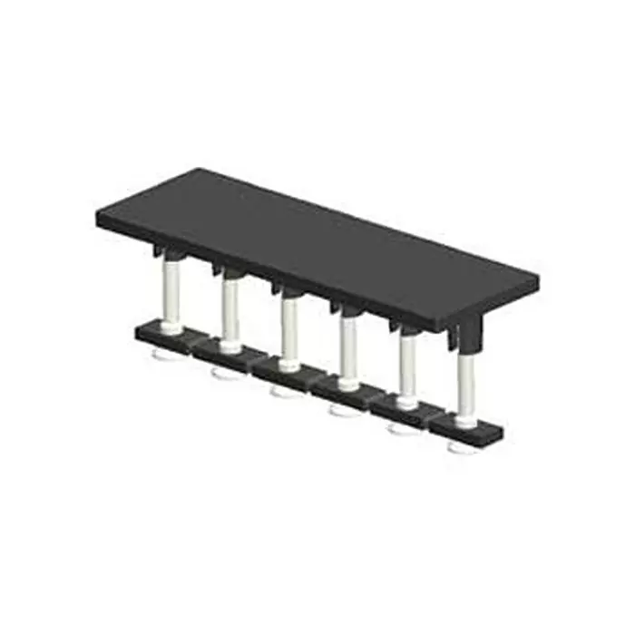 AMPHENOL ANYTEK TERMINAL BLOCK, HEADER, 4POS, TH, FW0405000000G