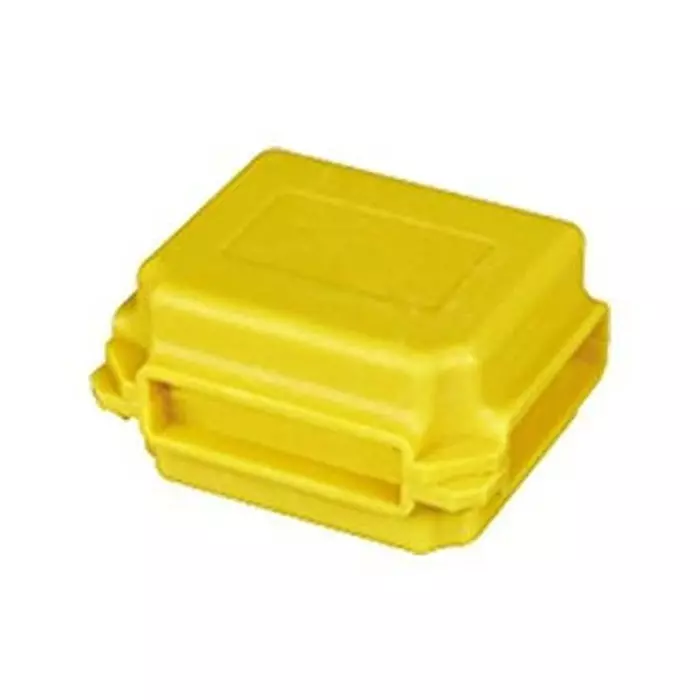 AMPHENOL ANYTEK WATERPROOF BOX, 53MM X 39MM X 24MM, YEL, AX0300400000G