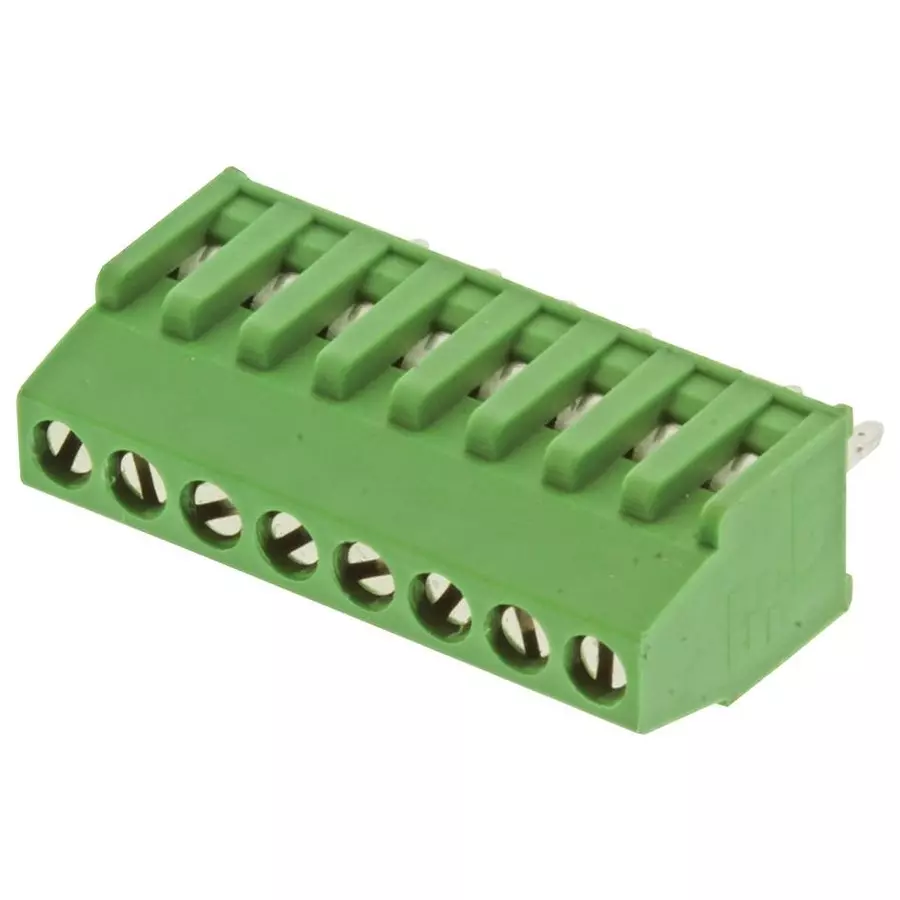 BUCHANAN - TE CONNECTIVITY TB, WIRE TO BRD, 10POS, R/A, 16AWG, 1-282834-0.