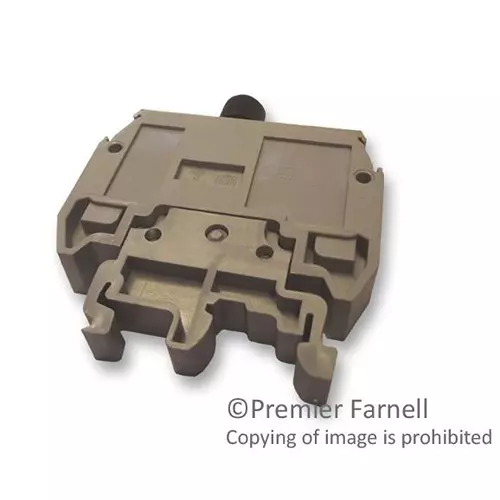 ENTRELEC - TE CONNECTIVITY TERMINAL BLOCK, FUSED, 2POS, 6AWG, 011103303