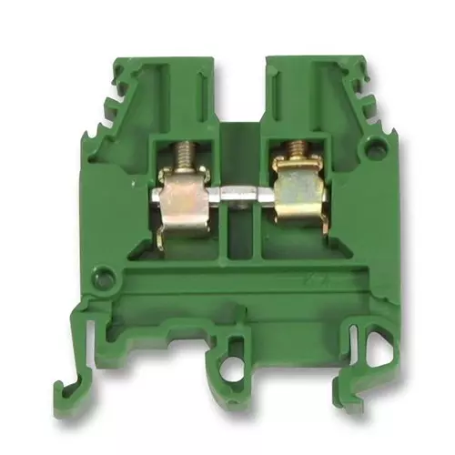 ENTRELEC - TE CONNECTIVITY TERMINAL BLOCK, DIN RAIL, 2POS, 8AWG, 010500127