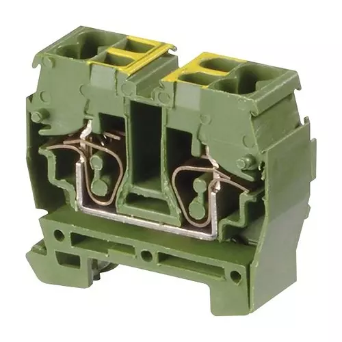 ENTRELEC - TE CONNECTIVITY TERMINAL BLOCK, DIN RAIL, 4POS, 12AWG, 1SNA290219R1200