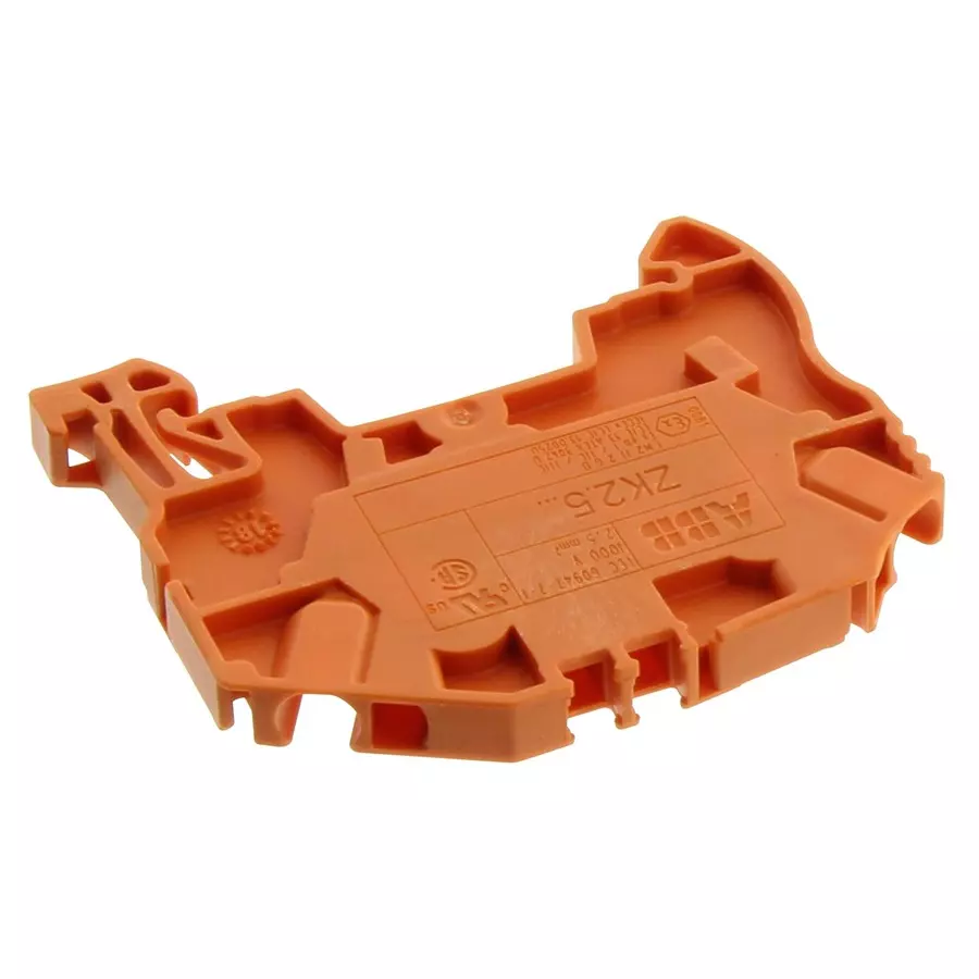 ENTRELEC - TE CONNECTIVITY TERMINAL BLOCK, DINRAIL, 2POS, 12AWG, 1SNK705030R0000.