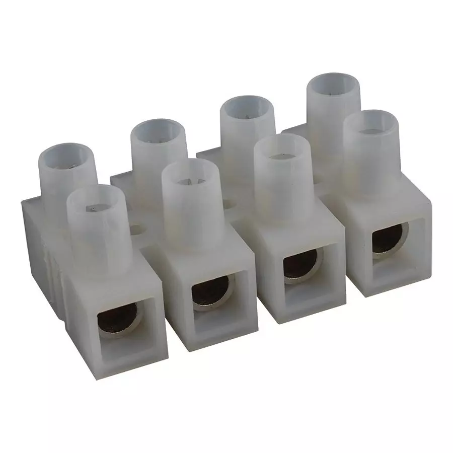 WIELAND ELECTRIC TERMINAL BLOCK, EUROSTYLE, 4POS, 18-8AWG, 21.341.3453.0