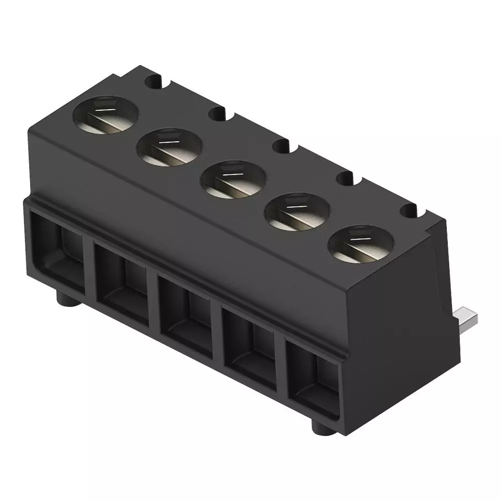 TE CONNECTIVITY Terminal Block, Wire To Brd, 5Pos, 18Awg, 2383941-5.