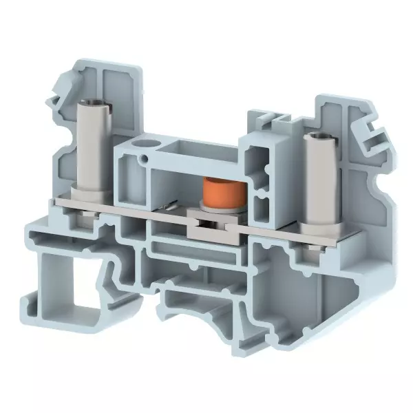 Elmex Disconnecting Terminal Sliding Link Type with 800 V, 41 A Rating and 6 mm² Wire Size, KLTDM4NV