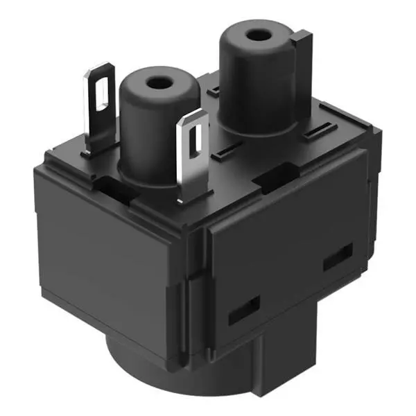 EAO Contact Block Panel Mount Plug-In, 61-8745.17