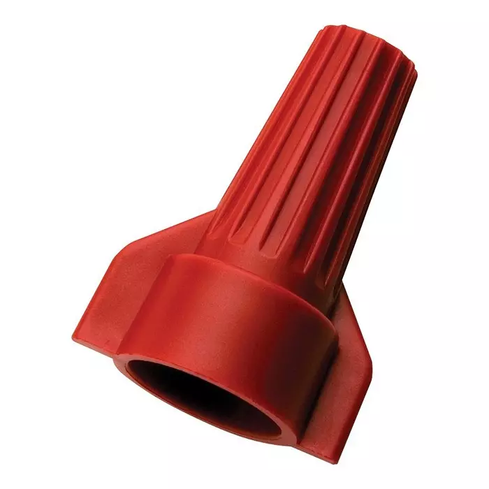 IDEAL Terminal, Conn, Twist On, Red, 18-10Awg, WT52-1 (Pack of 100)