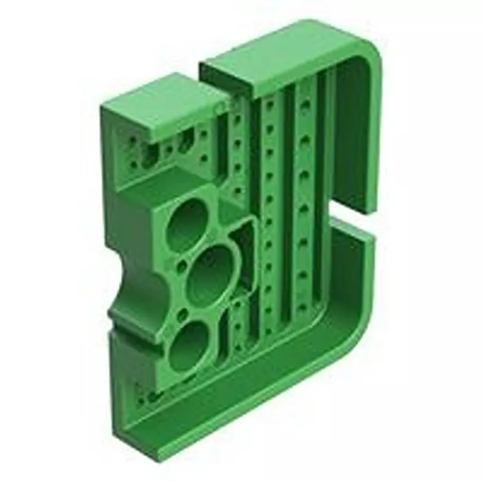 AMPHENOL SINE/TUCHEL Wedgelock, Left, 51 Pos, Green, Awb-51Pcl