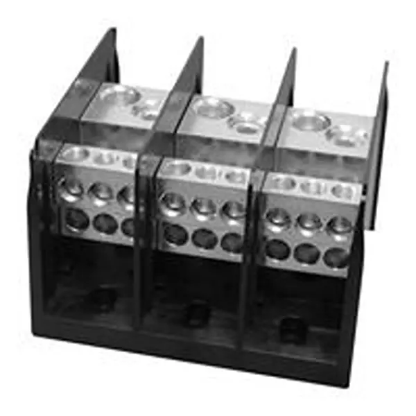 MARATHON SPECIAL PRODUCTS Pwr Distribution Block, 3Pole, 620A/600V, 1343526