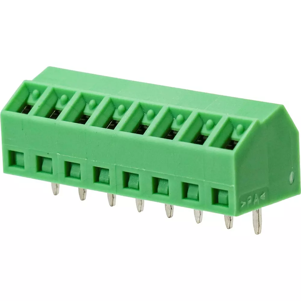 Omron PCB Terminal Block Inclined 8-Pole, XW4E-08B1-S1