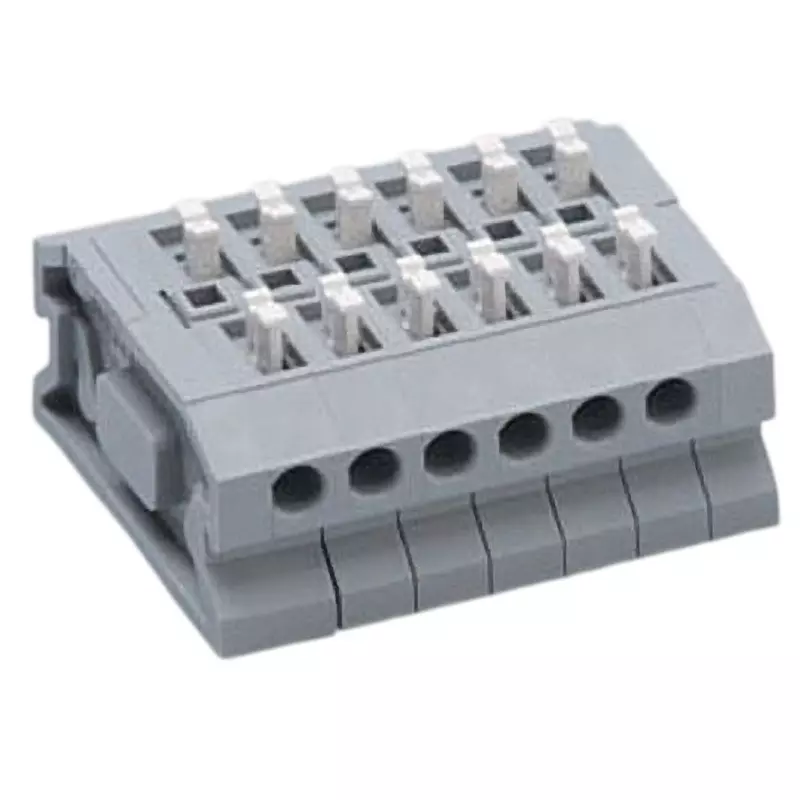 Sato Parts ML-1700-D for Screwless Terminal Block Relay 9 Pole 100 mΩ or More (DC500V), ML-1700-D-9P