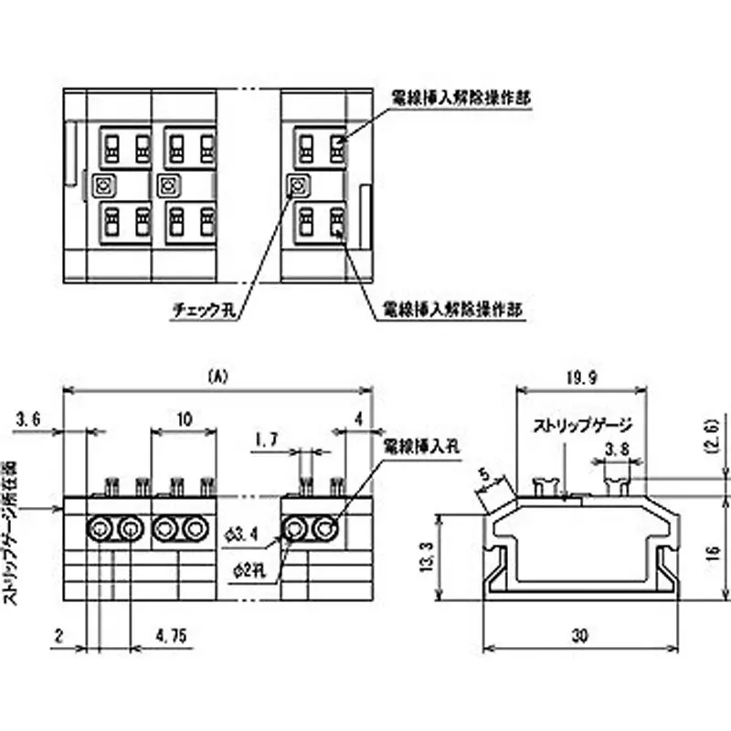 sato-parts-ml-1700-d-for-screwless-terminal-block-relay-9-pole-100-m-or-more-dc500v-ml-1700-d-9p
