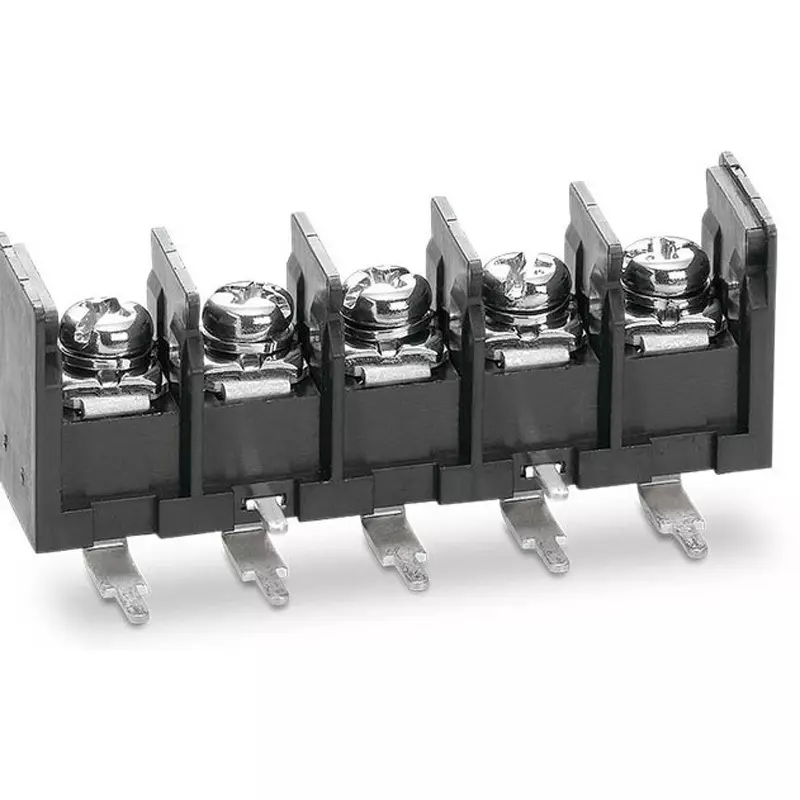 Sato Parts Screw-Type Terminal Block, Terminal Pitch 10 mm 5 Pole, ML-270-S2G3YF-5P