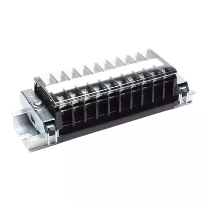 Toyo Giken Assembly Terminal Block Self-Up 1 Stage 8 mm Spacing DIN35 mm 4 Pole, PTL-SS20-4P