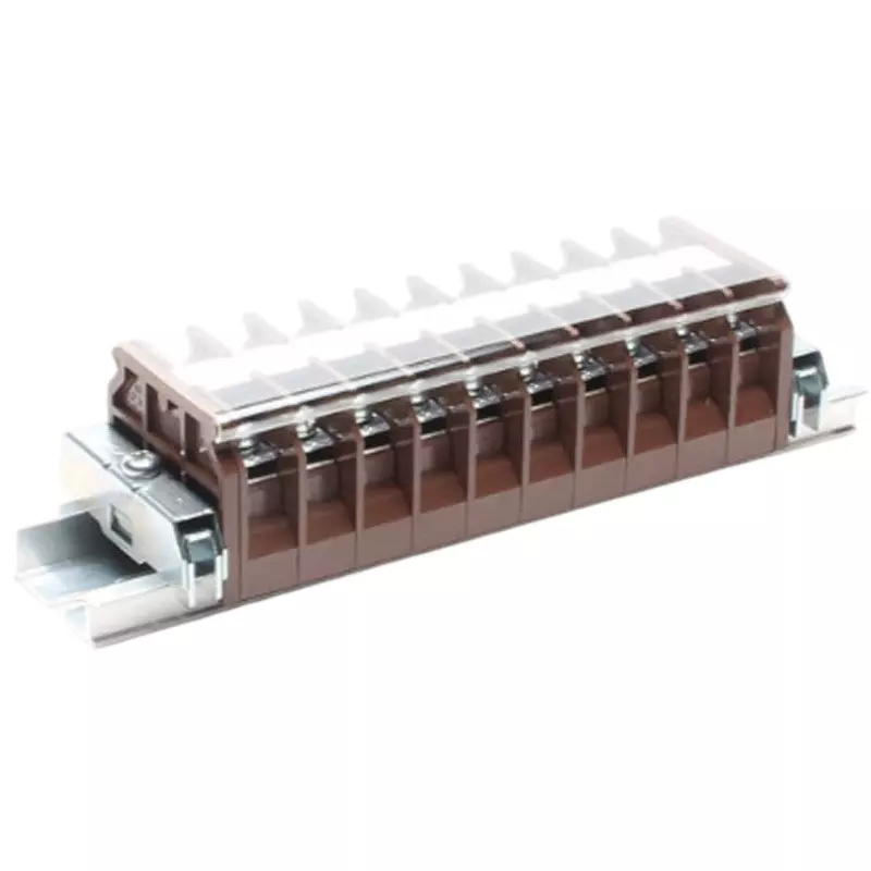 Toyo Giken Assembly Terminal Block Screw Up 1 Stage 11 mm Spacing DIN35 mm 33 Pole, PTUL2-40AG-33P