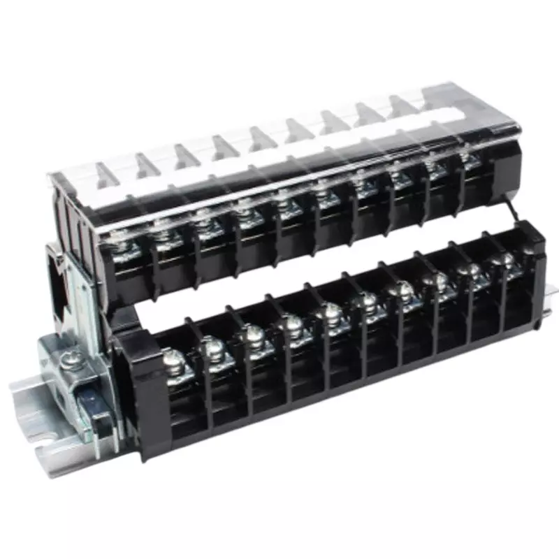 Toyo Giken Assembly Terminal Block Screw Up 11 mm Spacing DIN35 mm M4 Screw, PUWL-40-31U