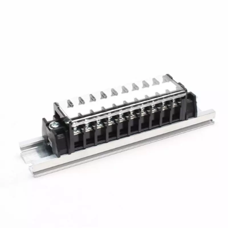 Toyo Giken Assembly Terminal Block Self-Up 7 mm Spacing C-Type 16 mm Rail M3 Screw, RTL-10S-77P