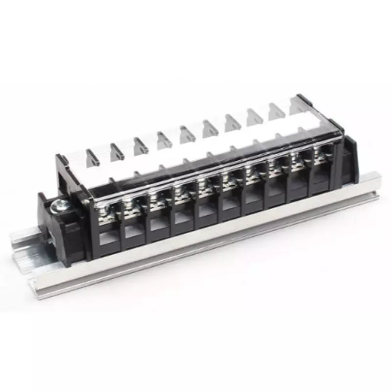 Toyo Giken Assembly Terminal Block Self-Up 8 mm Spacing C-Type 16 mm Rail M3.5 Screw, RTL-20S-63P