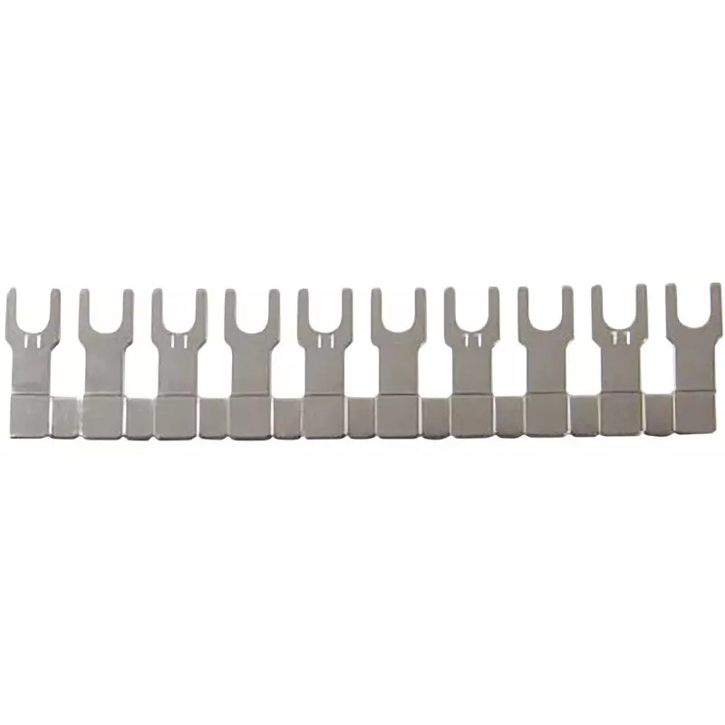Toyo Giken Short Bar (SB Type) 11 mm Spacing 10 Pole 20 A JIS Current Rating, SB11-10